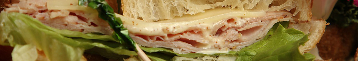 Eating Barbeque Sandwich Salad at Peebles Bar-B-Q restaurant in Auburndale, FL.